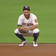 Jose Altuve is literally throwing ALCS away.